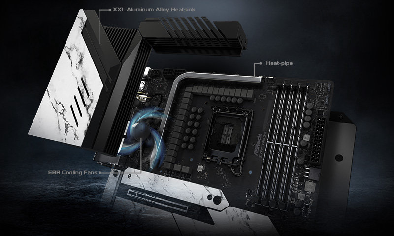 Composite VRM Heatsink